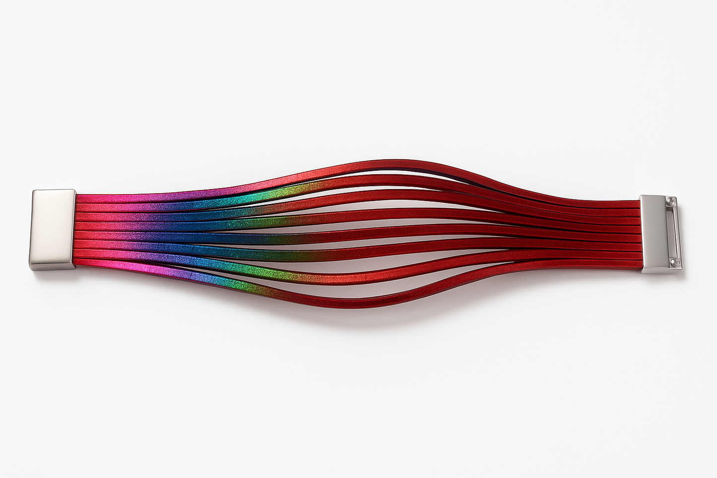 Bracelet Arc-en-Ciel Multibrins – Audace et Couleurs