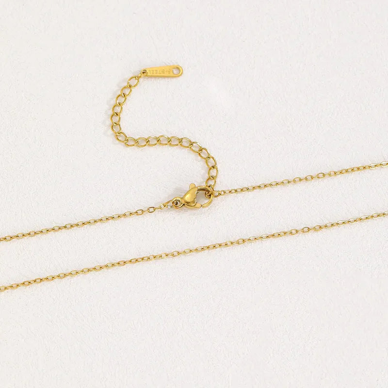 Chaîne Dorée Fine en Acier Inoxydable – 45 cm + 5 cm d’Extension