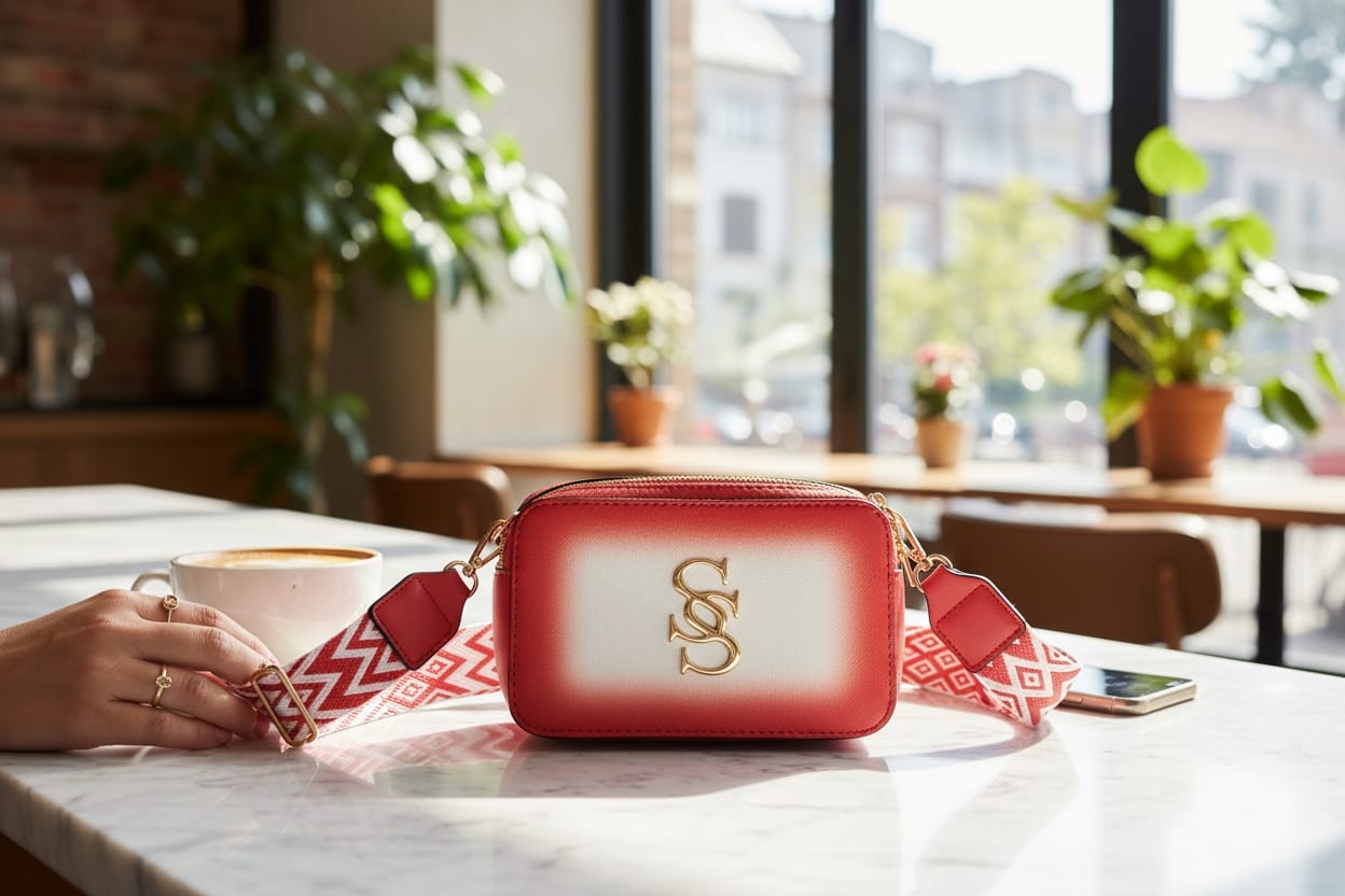 Sac à main Rouge “Passion” – Élégance vibrante & esprit couture