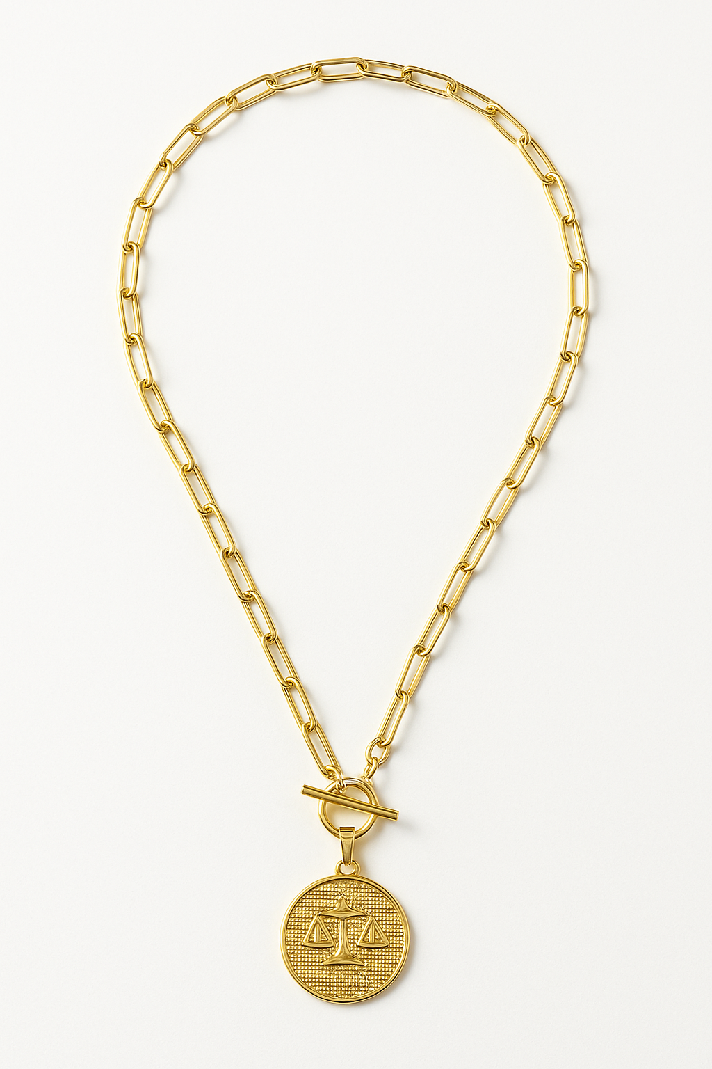 Collier Unisexe Signe Balance - Élégance Astrale