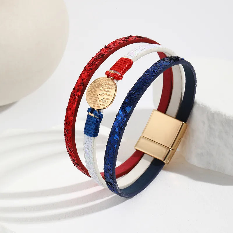 Bracelet “Tricolor Spirit” – Édition France & Style Moderne