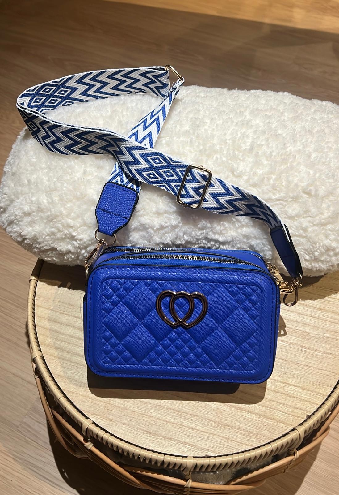 Sac à main Azur Élégance – Bleu intense & allure contemporaine