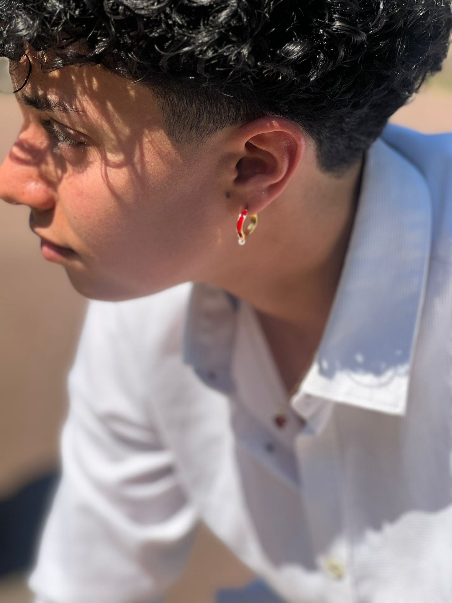 Boucles d’oreilles en zircone cubique micro pavé en laiton perle d’imitation ABS sans nickel plaqué or véritable 18 carats