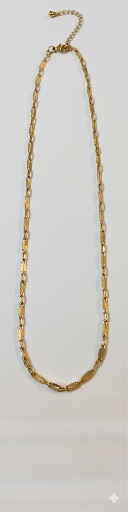 Chaîne Dorée Maillons Longs – Acier Inoxydable