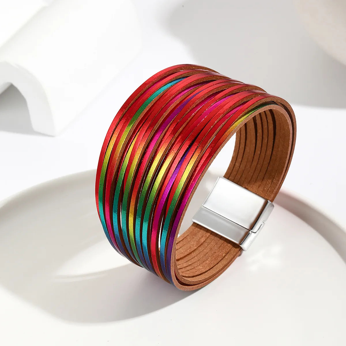 Bracelet Arc-en-Ciel Multibrins – Audace et Couleurs